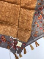 Seetha (Tussar silk) - Mustard