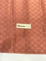 Mila (Tussar silk) - Peach - Image 4