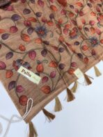 Seetha (Tussar silk) - Grey - Image 3