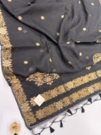 Bhavina (Silk cotton) - Black
