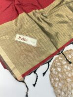 Aadhya (Silk cotton) - Red - Image 3