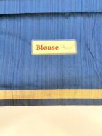 Aadhya (Silk cotton) - Royal blue - Image 5