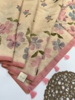 Eliza (Linen blend silk) - Baby pink