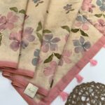 Eliza (Linen blend silk) - Baby pink