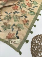 Eliza (Linen blend silk) - Sage green - Image 3