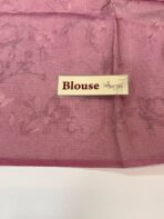 Shilpa (Crushed tissue silk) - Rose - Image 3