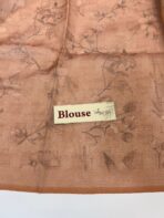 Shilpa (Crushed tissue silk) - Orange - Image 3