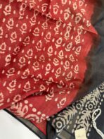 Vaidehi (Batik silk) - Brick red - Image 2