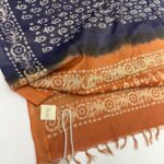 Vaidehi (Batik silk) - Royal purple