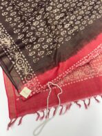 Vaidehi (Batik silk) - Brown