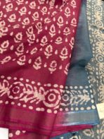 Vaidehi (Batik silk) - Rose - Image 5