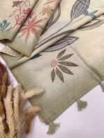 Samaira (Gold crush) - Pastel green