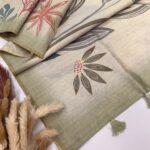 Samaira (Gold crush) - Pastel green