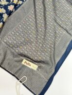 Mridhula (Banarasi semi silk) - Dark teal - Image 3