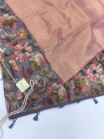 Festive spark (Silk by Linen) - Peach