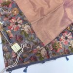 Festive spark (Silk by Linen) - Peach
