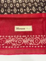 Vaidehi (Batik silk) - Brown - Image 2