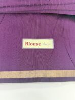 Aadhya (Silk cotton) - Purple - Image 4