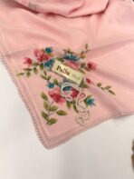 Blush & Bloom (Hand-painted Kota) - Dahlia pink - Image 3