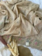 Elam thendral (Crushed georgette) - Beige