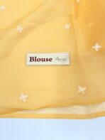 Tessa (Pure Organza-cotton blend) - Soft yellow - Image 4