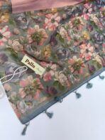 Festive spark (Silk by Linen) - Pink - Image 3