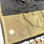 Aadhya (Silk cotton) - Black