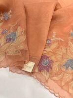 Merlin (Pure designer Organza) - Tangerine