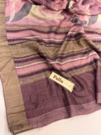 Amber light (Raw silk) - Lilac - Image 3