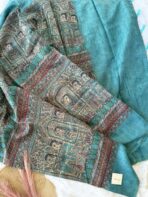 Mrunal (Printed Chanderi) - Blue