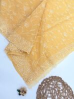 Amelia (Pure Hakoba Organza) - Sunshine Mustard