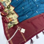 Pretham (Viscose silk) - Indigo