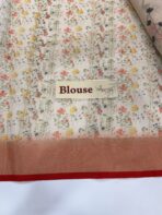 Sia (Embroidered Linen) - Tangerine - Image 5