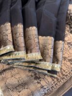 Antara (Banarasi tissue silk) - Luxe Black - Image 2