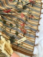 Mrunal (Chanderi cotton) - Denim grey - Image 3