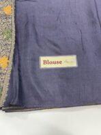 Madhuri (Banarasi silk) - Muted Mauve - Image 4