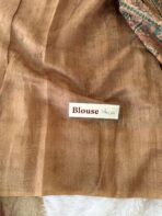 Mrunal (Printed Chanderi) - Tan - Image 4