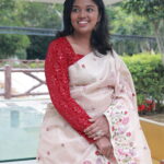 Ayla (Kora tissue silk) - Soft nude beige