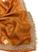 Sukhi (saree) - Burnt Orange - Image 4