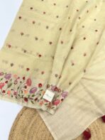 Ayla (Kora tissue silk) - Buttermilk yellow - Image 2