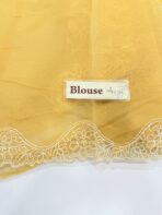 Amelia (Pure Hakoba Organza) - Sunshine Mustard - Image 3