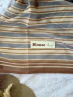 Mrunal (Chanderi cotton) - Denim grey - Image 4