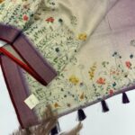 Sia (Embroidered Linen) - Purple