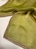 Glam gala (The Space silk edit) - Pistachio Green - Image 3