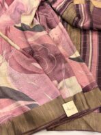 Amber light (Raw silk) - Lilac - Image 2