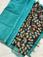 Anvita (Tussar silk) - Rama blue - Image 2