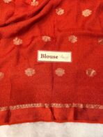 Aandal (Viscose Jute silk) - Ferrari red - Image 7