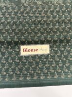 Ezhilmathi (Tussar silk) - Green - Image 4