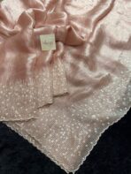 Darcey ( Pure glass organza) - Peachy - Image 3