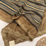 Athmika (Tussar by cotton) - Caramel